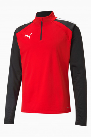 Кофта Puma teamLIGA 1/4 Zip Top - красный