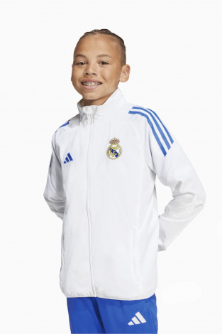 Вітровка adidas Real Madrid 25/26 Presentation Junior - білий