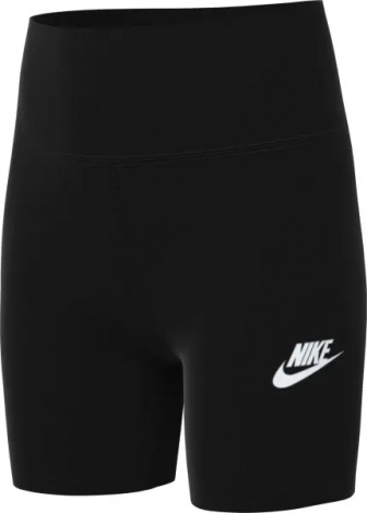 Велосипедки підліткові Nike SPORTSWEAR CLASSIC HIGH-WAISTED 12.5CM чорні FZ5581-010