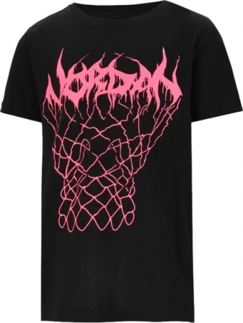 Футболка Nike JORDAN SPORT DRI-FIT черно-розовая FN5974-010