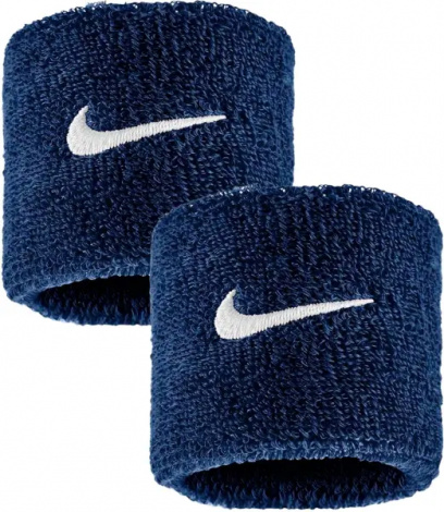 Напульсники Nike SWOOSH CLASSIC WRISTBANDS 2PK темно-сині N.101.2405.463.OS