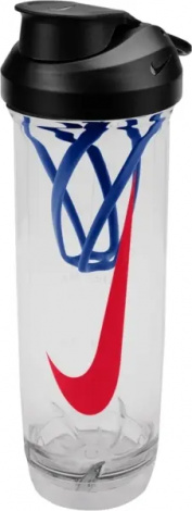 Бутылка для воды Nike TR RECHARGE SHAKER BOTTLE 2.0 24 OZ 709 мл сине-красная N.101.0724.945.24