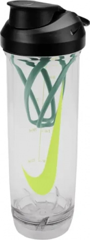 Пляшка для води Nike TR RECHARGE SHAKER BOTTLE 2.0 24 OZ 709 мл зелено-лаймова N.101.0724.943.24