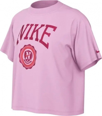 Футболка підліткова Nike SPORTSWEAR рожева HM6303-646