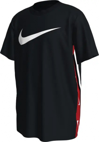 Футболка подростковая Nike SPORTSWEAR CLUB+ черная HF3404-010