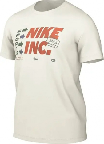 Футболка Nike DRI-FIT FITNESS кремовая FV8360-133
