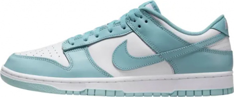 Кроссовки Nike DUNK LOW RETRO бирюзово-белые DV0833-106