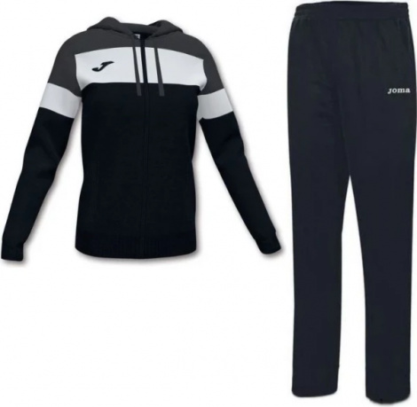 Спортивний костюм жіночий Joma CREW IV чорно-сірий 901041.110_9016WP13.10