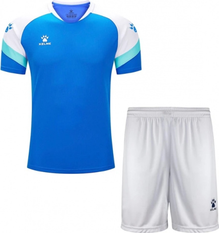 Комплект футбольної форми Kelme BRAVO синьо-білий 7351TX1092.9409_K15Z434-1.9100