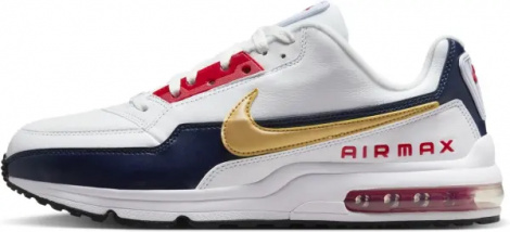 Кросівки Nike AIR MAX LTD 3 PREMIUM біло-темно-синьо-червоно-золоті 695484-186