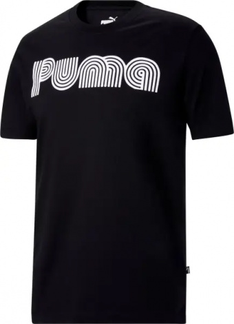 Футболка Puma MAZE GRAPHIC черная 678786-01