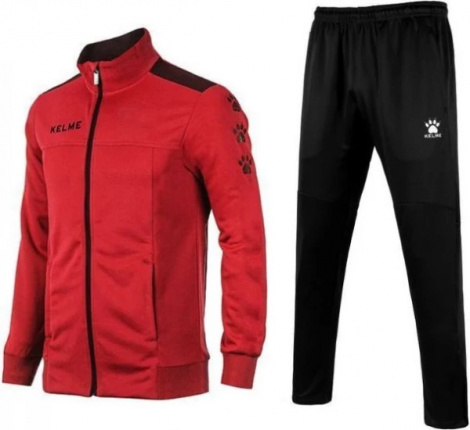 Спортивный костюм детский Kelme LINCE красно-черный 3883321.9611_K15Z405.9000