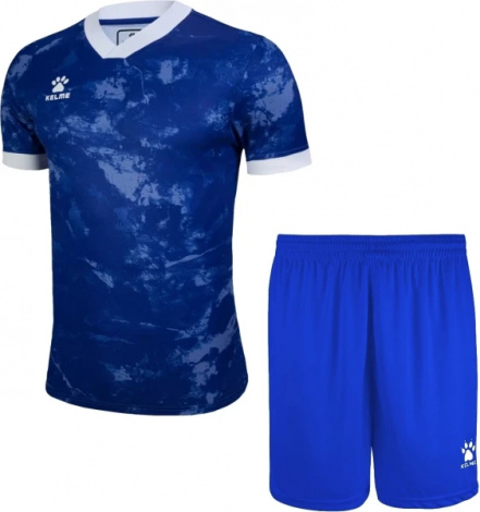 Комплект футбольної форми Kelme JERSEY синьо-білий 3801218.9400_K15Z434-1.9400
