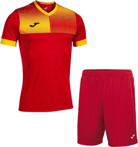 Комплект футбольної форми Joma ECO SUPERNOVA червоно-жовтий 103128.609_100053.600