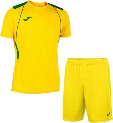Комплект футбольної форми Joma CHAMPION VII жовто-зелений 103081.904_100053.900