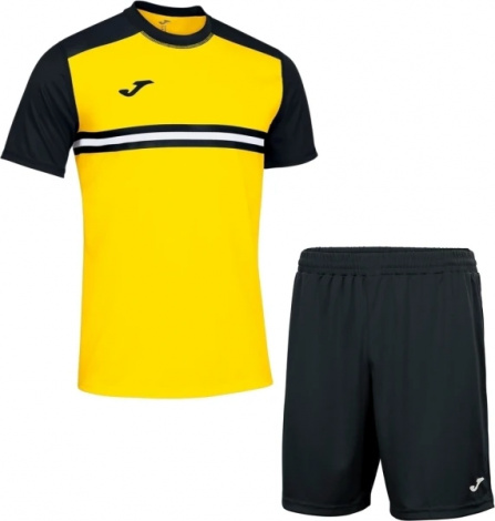 Комплект футбольной формы Joma HISPA IV желто-черный 102852.901_100053.100