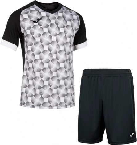 Комплект футбольної форми Joma SUPERNOVA III чорно-білий 102263.102_100053.100