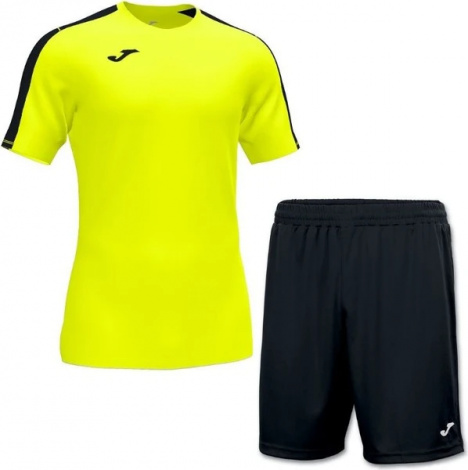 Комплект футбольної форми Joma ACADEMY III лимонно-чорний 101656.061_100053.100
