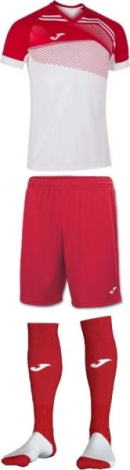 Комплект футбольної форми Joma SUPERNOVA II біло-червоний 101604.206_100053.600_400392.600
