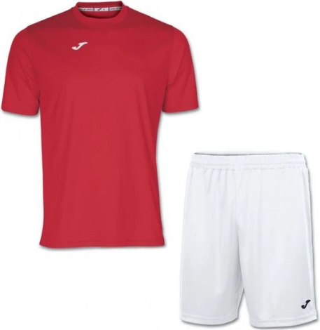 Комплект футбольної форми Joma COMBI червоно-білий 100052.600_100053.200