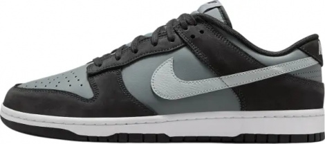 Кросівки Nike DUNK LOW чорно-сірі IB3079-001