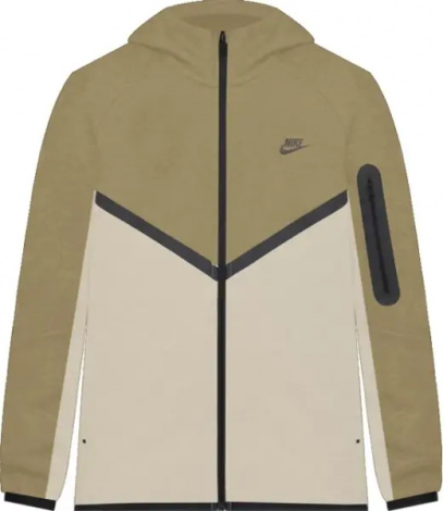 Толстовка Nike TECH FULL-ZIP WINDRUNNER HOODIE хакі HV0949-222
