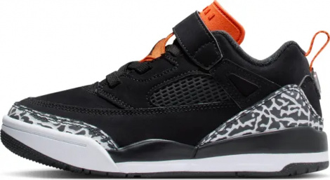 Кросівки дитячі Nike JORDAN SPIZIKE LOW (PS) чорно-помаранчево-білі FQ3951-008