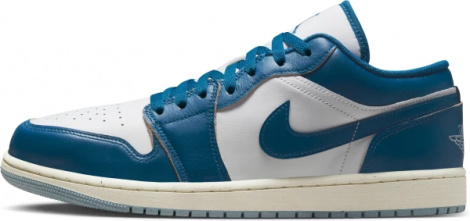 Кросівки Nike AIR JORDAN 1 LOW SE синьо-білі FN5214-141