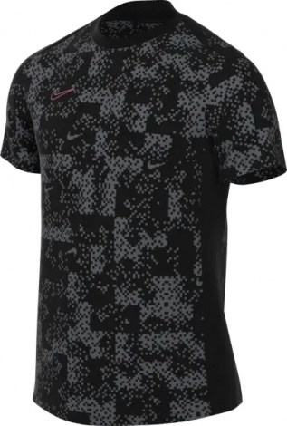 Футболка Nike ACADEMY PRO DRI-FIT GRAPHIC черно-серо-розовая FN2411-069