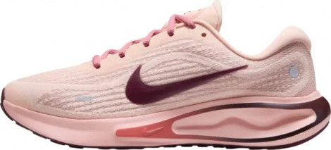 Кроссовки беговые женские Nike JOURNEY RUN светло-розово-кораллово-бордовые FJ7765-800