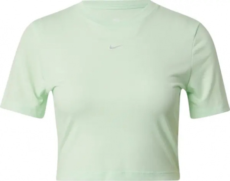 Футболка жіноча Nike SPORTSWEAR ESSENTIAL SLIM CROPPED світло-зелена FB2873-376