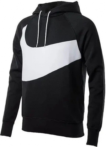 Толстовка Nike NSW SWOOSH TCH FLC PO HD чорна DD8222-010