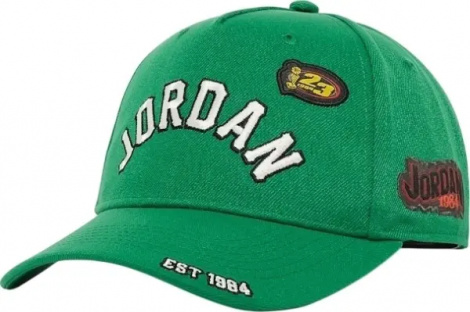 Кепка підліткова Nike JORDAN SIGNATURE CURVED BRIM зелена 9A9028-E1P