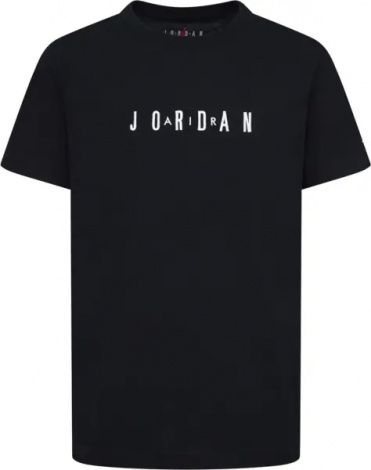 Футболка підліткова Nike JORDAN WORDMARK чорна 95D634-023