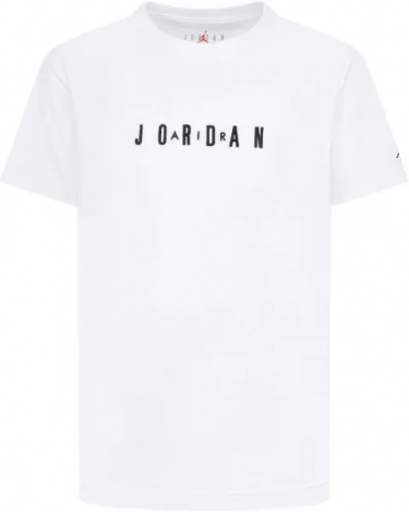 Футболка подростковая Nike JORDAN WORDMARK белая 95D634-001