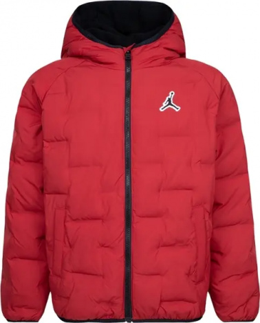 Куртка підліткова Nike JORDAN WELDED PUFFER червона 95D194-R78