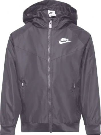 Ветровка детская Nike WINDRUNNER серая 8UC663-G4T