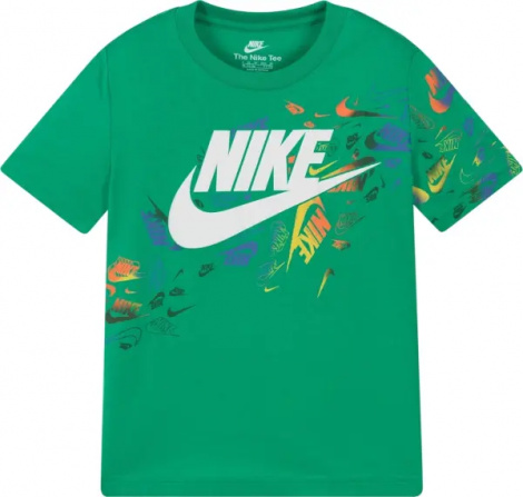 Футболка дитяча Nike CLUB REVEALED зелена 86N210-E5D