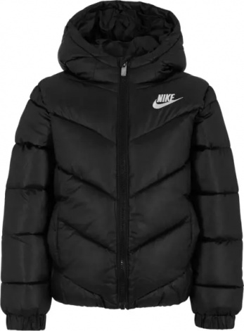 Куртка дитяча Nike SPORTSWEAR ALL DAY PLAY PUFFER чорна 86N074-023