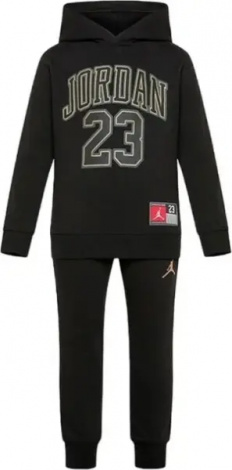 Спортивный костюм детский Nike JORDAN JERSEY TRACKSUIT черно-золотой 85C651-K5X
