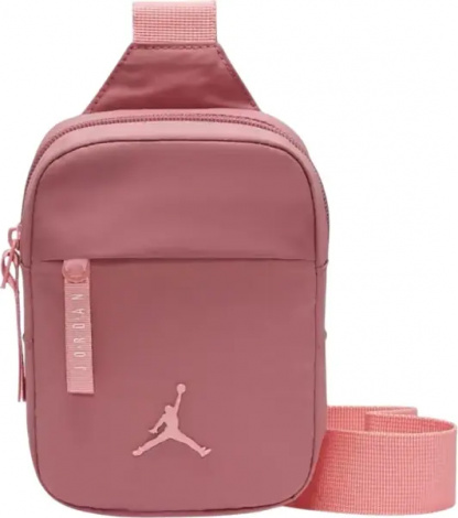 Сумка через плечо Nike JORDAN AIRBORNE HIP BAG розовая 7A0747-P9I