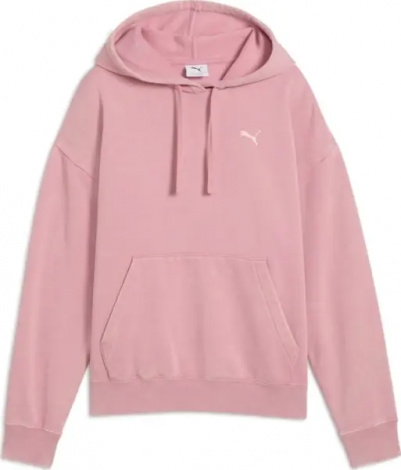 Худі жіноче Puma ESSENTIALS ELEVATED RELAXED WASH світло-рожеве 68810365