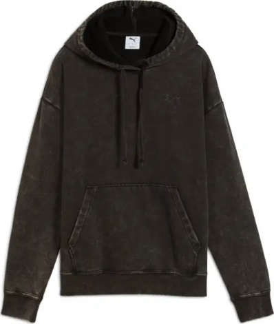 Худі жіноче Puma ESSENTIALS ELEVATED RELAXED WASH чорне 68810301