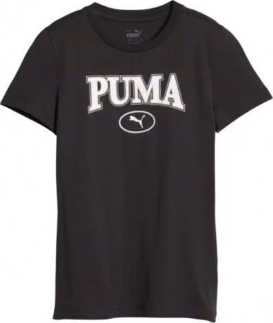 Футболка підліткова Puma SQUAD чорна 676441-01