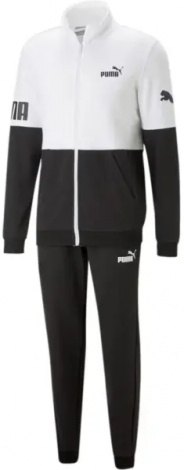 Спортивный костюм Puma POWER SWEATSUIT черно-белый 673310-01