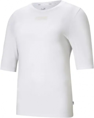 Футболка женская Puma MODERN BASICS SLIM белая 585929-02