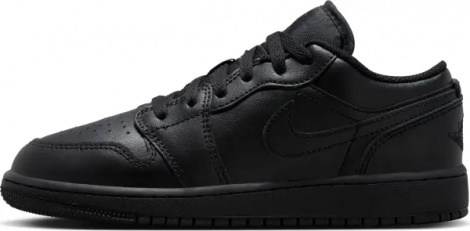 Кросівки підліткові Nike AIR JORDAN 1 LOW (GS) чорні 553560-093