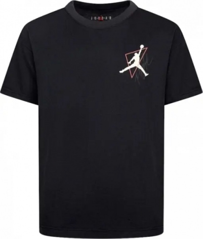 Футболка підліткова Nike JUMPMAN TAKE FLIGHT чорна 45D732-G0T