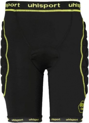 Шорти воротарські Uhlsport BIONIKFRAME PADDED SHORT чорно-жовті 1005638 01