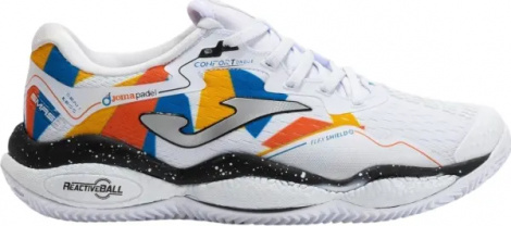 Кросівки тенісні Joma SMASH біло-оранжево-сині TSMAW2532C
